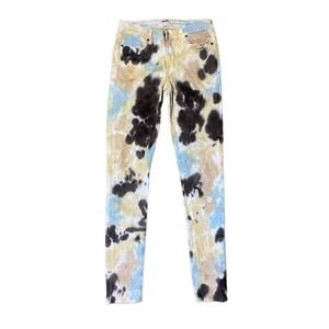 Paige Verdugo Ultra Skinny Tie Dye Jeans 29